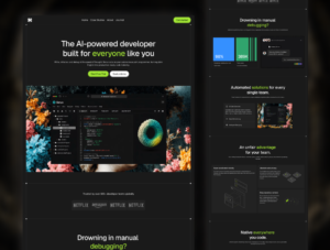 Berux - Developer SaaS & AI Tool Framer Template
