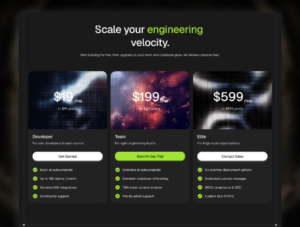 Berux - Developer SaaS & AI Tool Framer Template