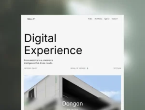 Mou+A – Creative Agency Framer Template