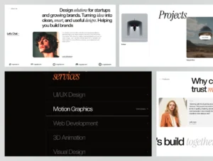 Aáxon – Personal Portfolio & Agency Websitee
