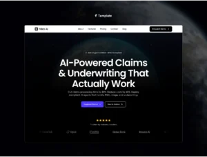 Nixa - AI SaaS & Enterprise Template for Framerr