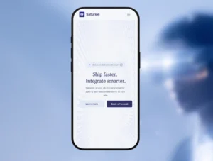 Saturion — AI Automation Agency Framer Templatee