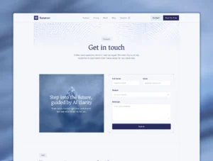 Saturion — AI Automation Agency Framer Templatee