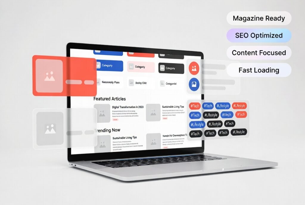 Anymag – Magazine Style WordPress Blog Theme (News, Editorial & Content Publishing Ready)