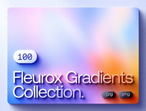 100 Fleurox Gradients Collection