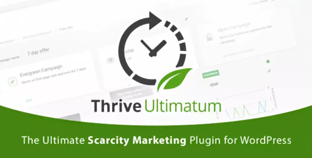 Thrive Ultimatum – Scarcity Marketing & Countdown Campaign Plugin for WordPress
