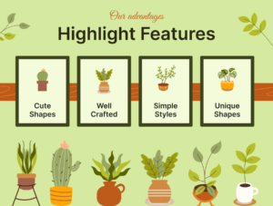 15 Simple Houseplant Element Illustrations