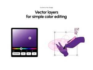 19 Tech vector illustrations for Web & Apps