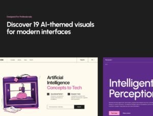 19 Tech vector illustrations for Web & Apps