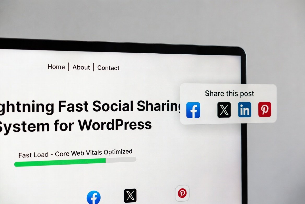 Novashare – Lightweight WordPress Social Sharing Plugin for Fast Sharing