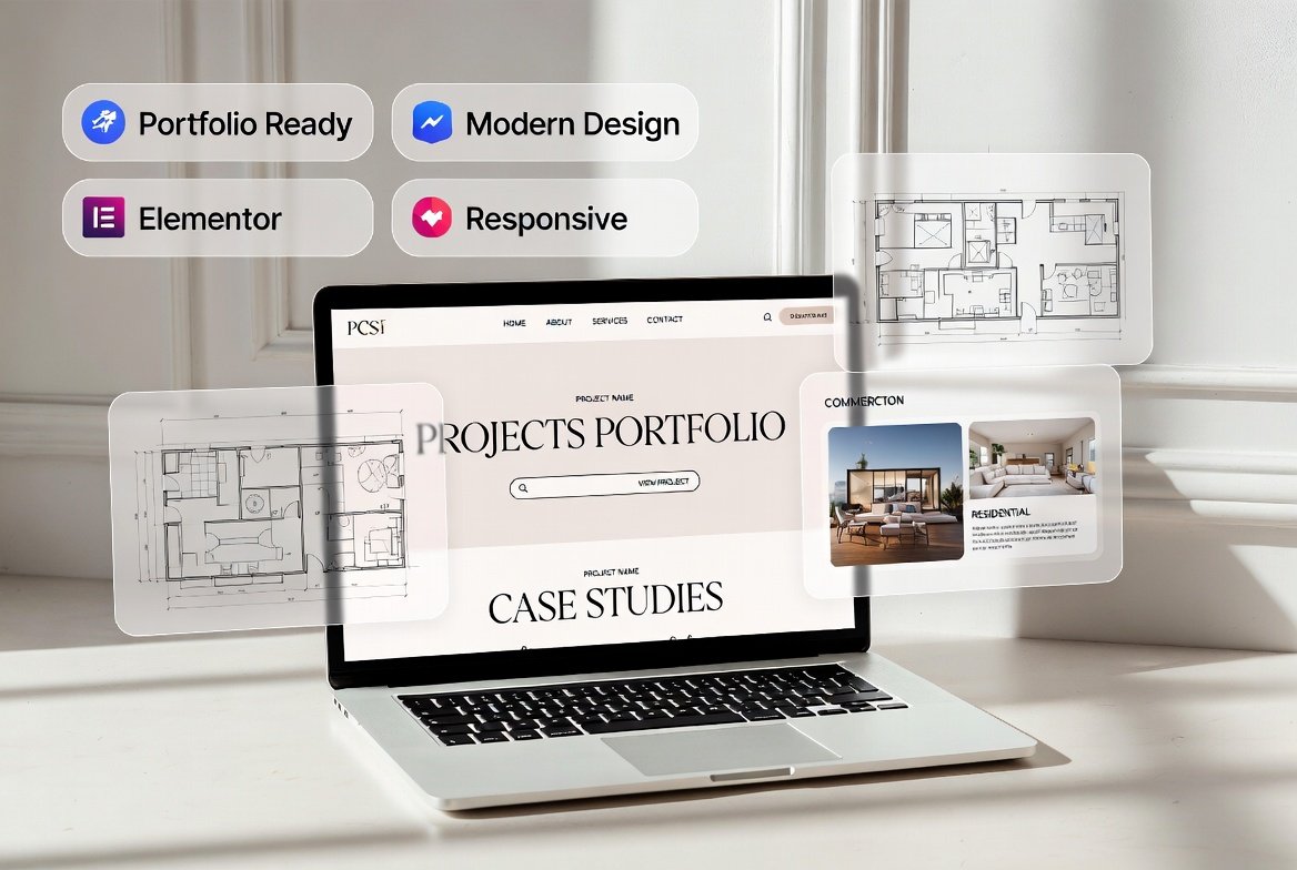 Arkhitekton – Modern Architecture & Interior Design WordPress Theme (Portfolio Ready)