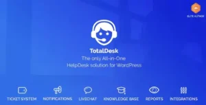 TotalDesk WordPress Helpdesk Plugin – Ticket System, Live Chat & Knowledge Base All-in-One