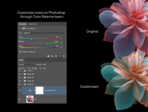 32 AI-Generated Abstract Flower Renders – PNG & PSD Pack (Customizable Colors)