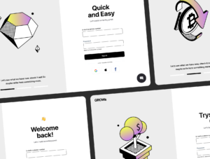 32 Editable Fintech Illustrations