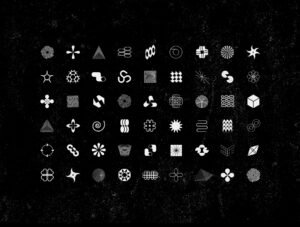 324 Abstract Shapes Set