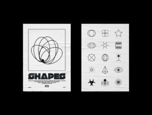 324 Abstract Shapes Set