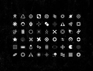 324 Abstract Shapes Set