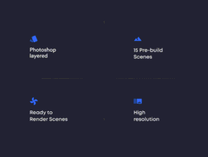 3D Abstract Compositions