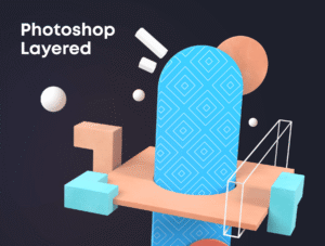3D Abstract Compositions