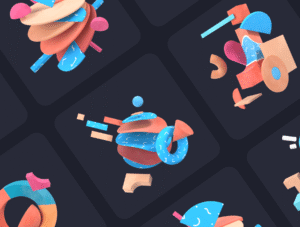3D Abstract Compositions