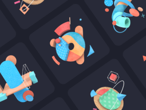 3D Abstract Compositions