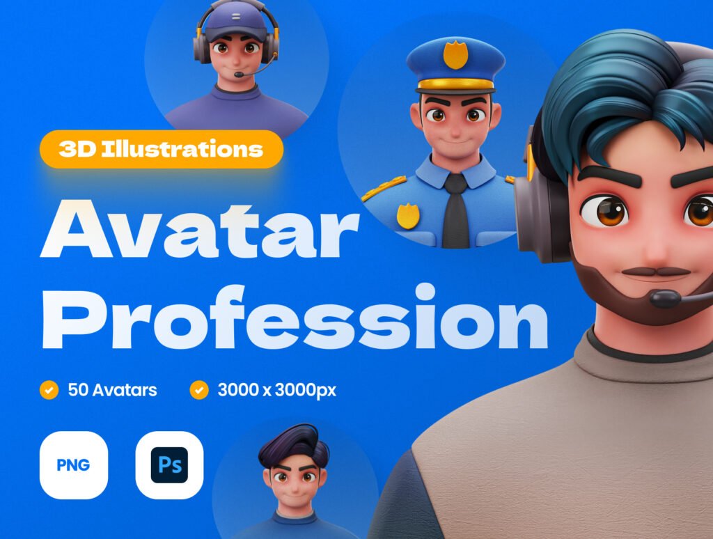 3D Avatar Profession