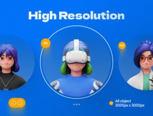 3D Avatar Profession