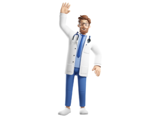 3D Character Doctor Figma UI KIT