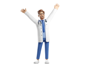 3D Character Doctor Figma UI KIT