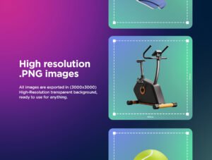 3D Character Pack Sport Illustration & 3D Elements object