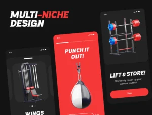 3D Fitness and Exercise Icons