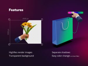 3D Hand Scene Builder