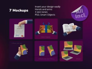 3D Hand Scene Builder