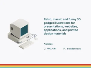 3D Retro Gadgets