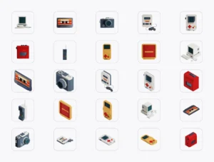 3D Retro Gadgets