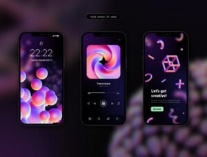 3D Shapes collection – 90 abstract renders