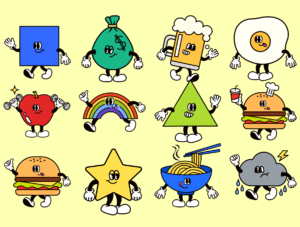 44+ RETRO CHARACTERS 2