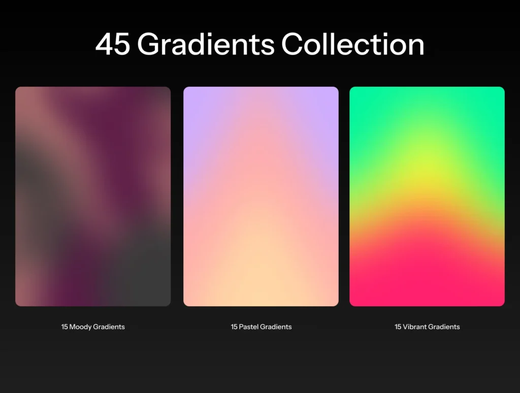 45 Gradients Texture Pack