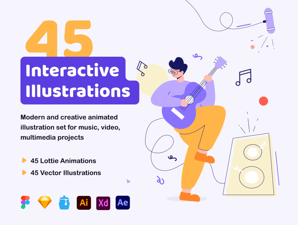 45 Interactive Illustrations
