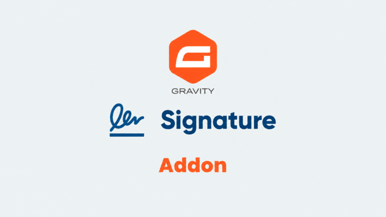 Gravity Forms Signature Addon – Digital Signature & Electronic Form Approval Plugin