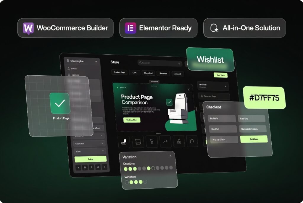 ShopEngine Pro – All-in-One WooCommerce Builder for Elementor (Wishlist, Compare, Swatches)