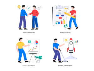 50 Business Illustrations