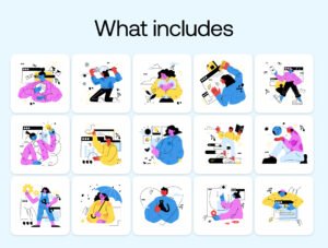 50 - Web & Apps Friendly Illustrations