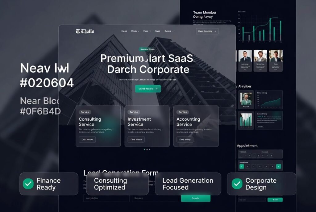 Thallo Consulting & Finance WordPress Theme 1.1.9 – Corporate, Advisory & Business Services Website