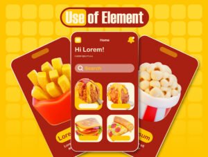 Fast Food 3D Icon Set Stylized – Premium Food Assets