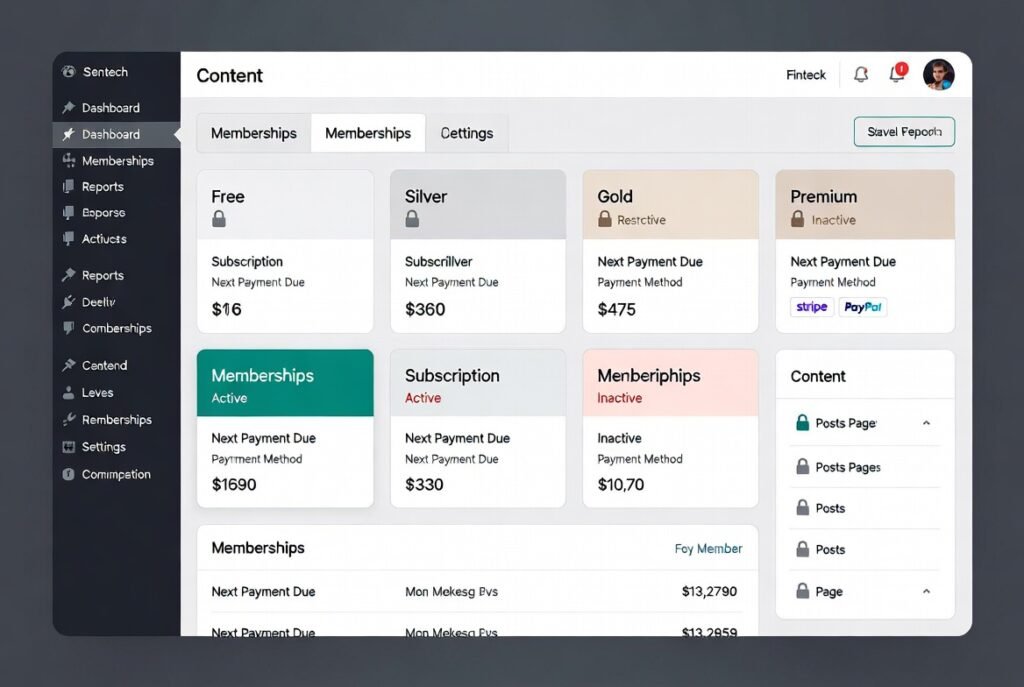 Restrict Content Pro Core Plugin – WordPress Membership & Content Paywall System