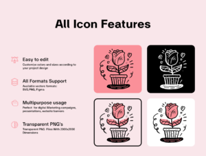 60 Valentine Love Fintech Illustrations