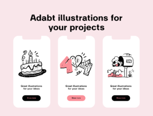 60 Valentine Love Fintech Illustrations
