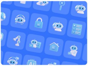 AI 3D Icons Pack – Premium Tech Assets