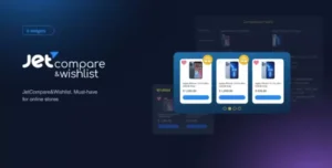 JetCompareWishlist For Elementor 1.5.12.3 – WooCommerce Compare & Wishlist Plugin